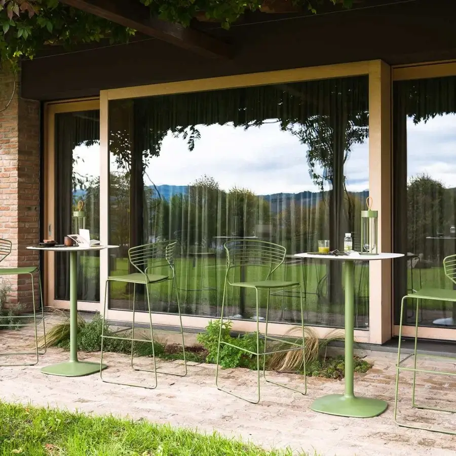 Desalto Koki Wire Outdoor Barstool #4