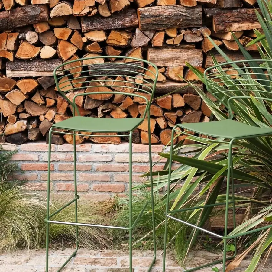 Desalto Koki Wire Outdoor Barstool #3