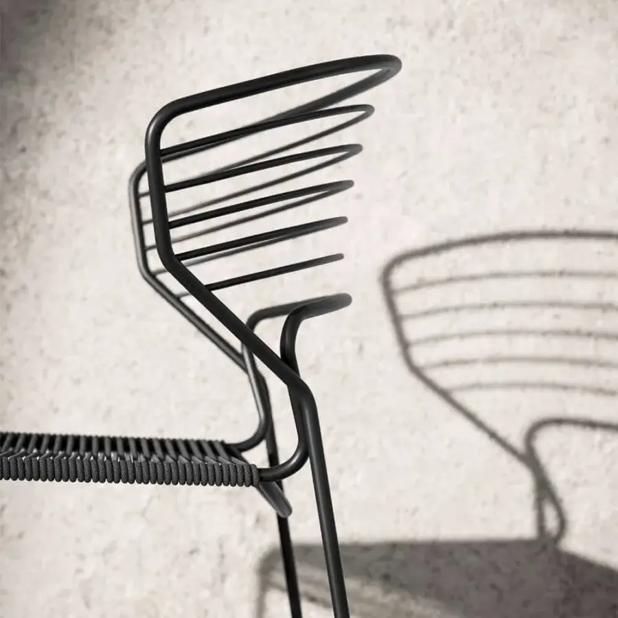 Desalto Koki Wire Corda Outdoor Chair #5