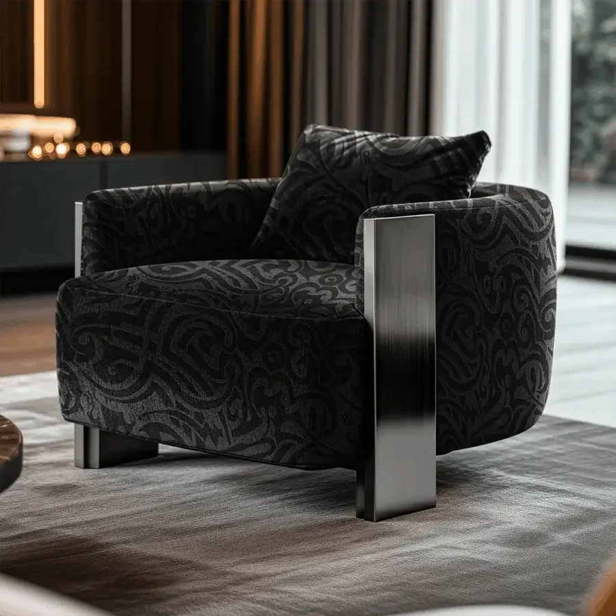 JR Home by John Richmond ANDREW JR-095 Lounge Chair #1
