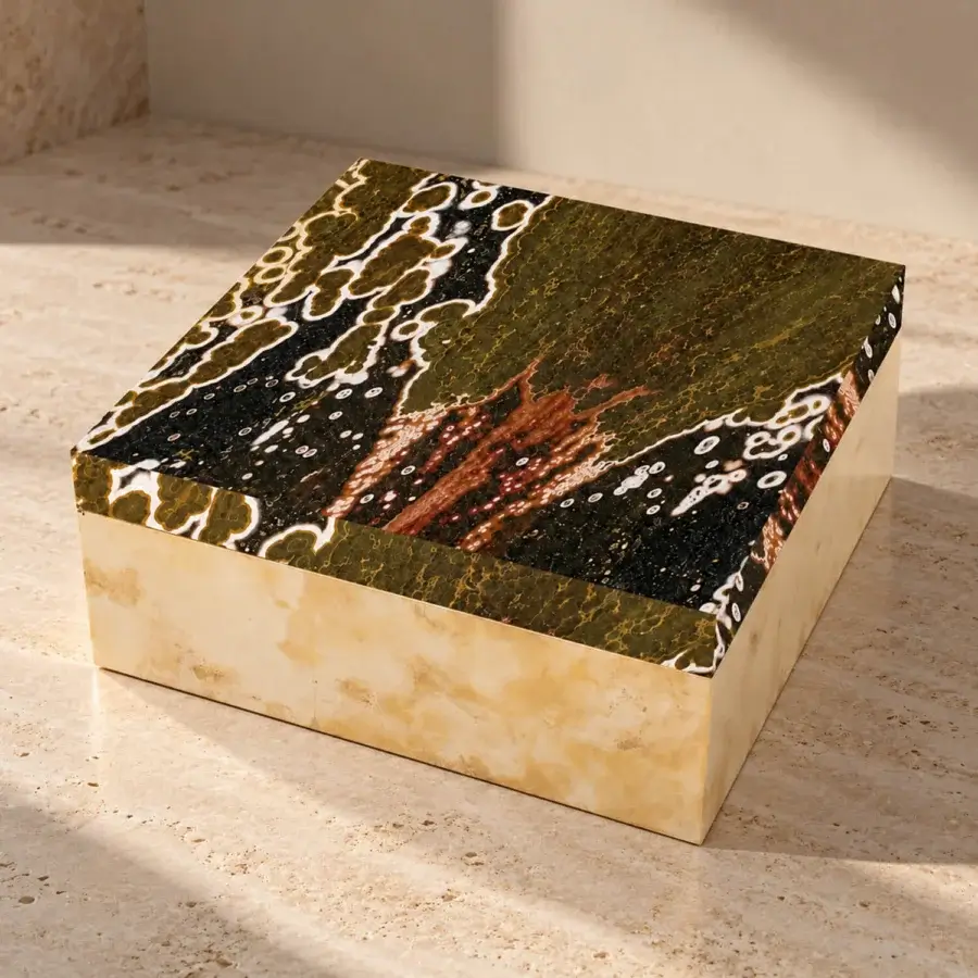 Selezioni Domus Diaspro Orbiculare Decorative Box #1