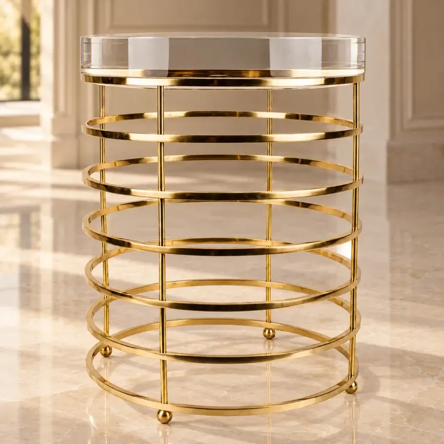 Selezioni Domus Plexi Circle Side Table #1