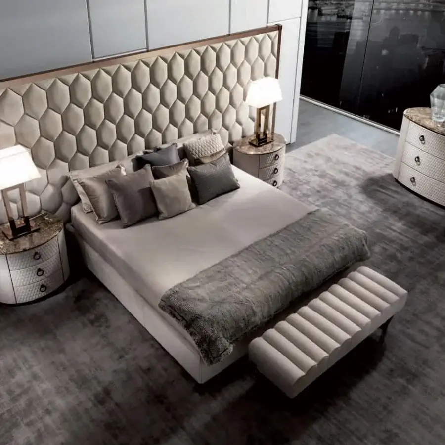 Distinguished DV Home Collection Vogue rug handwoven in Italy with gray viscose and smooth low pile texture