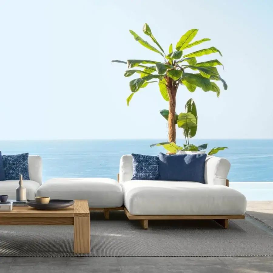 Exceptional Talenti Argo Wood coffee table built in accoya wood with a matte finish showcasing natural grain