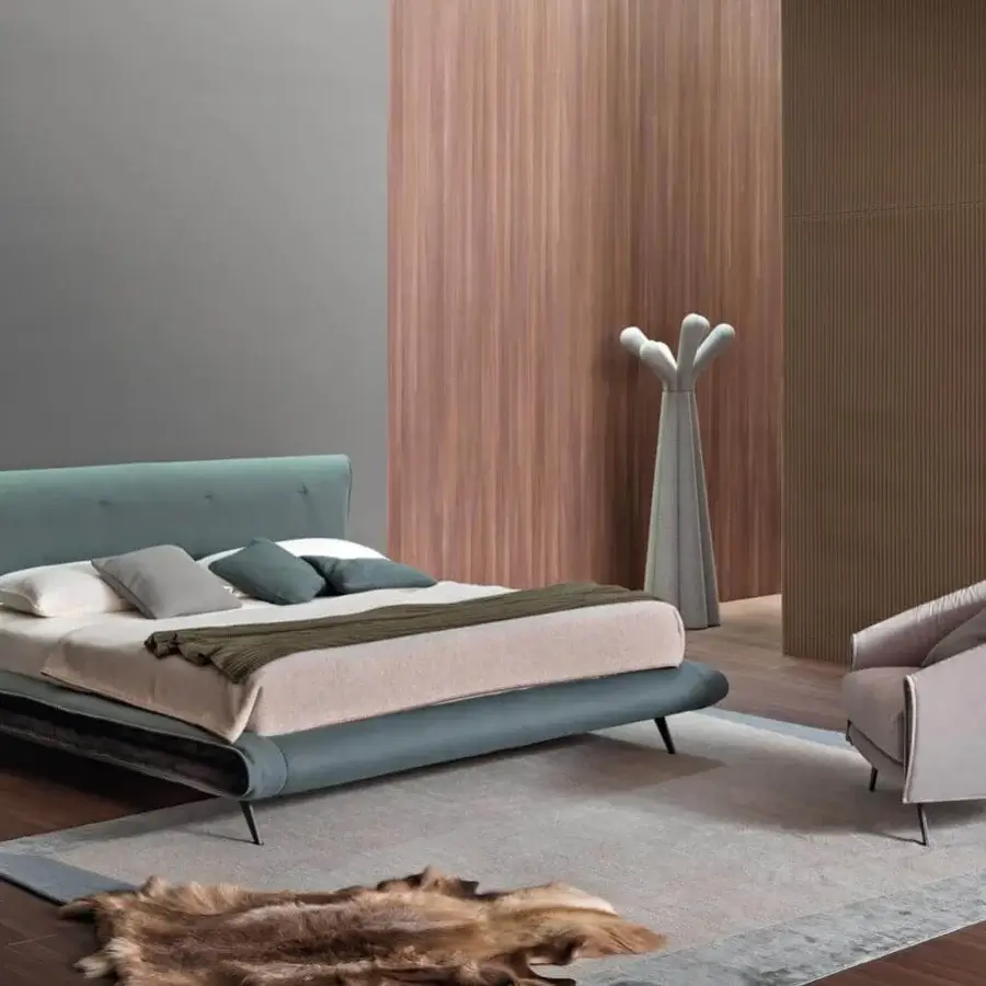 Distinguished Bonaldo Anemone coat stand resembling a tree crafted in gray polyethylene with a smooth matte finish and white spherical hooks