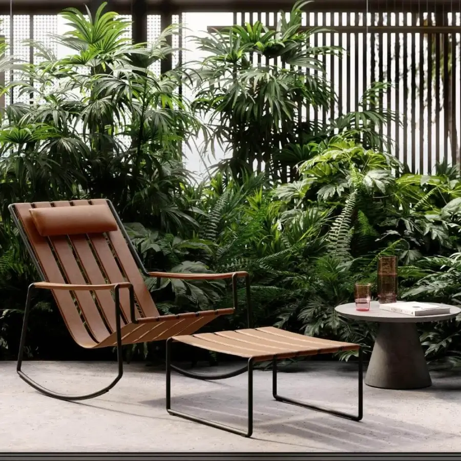 Distinguished Royal Botania Conix side table with conical base and round top crafted in fibre-reinforced Ductal® concrete with polished treatment