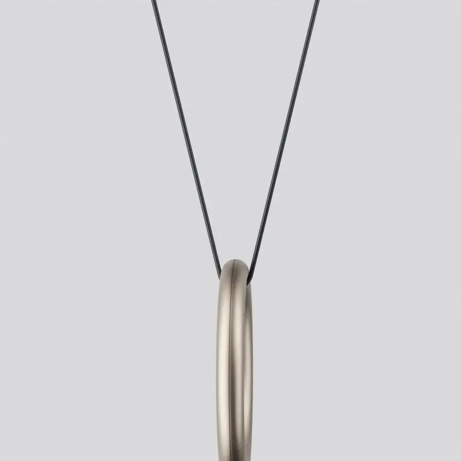 Exclusive Lodes IVY V suspension lamp crafted in metal with a smooth matte finish for even illumination