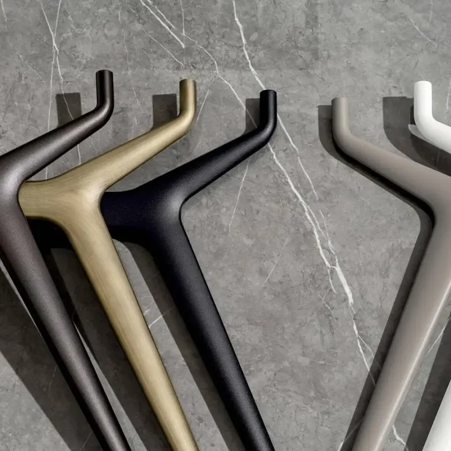 Distinguished Sovet Italia Arkos table with X-shaped legs crafted in aluminum die-casting and a sleek black finish