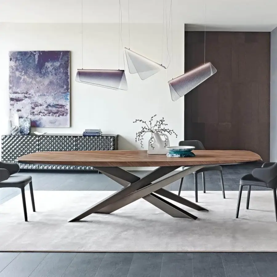 Elegant Cattelan Italia Kimi rug crafted in soft velvet with a light off-white tone and smooth matte finish