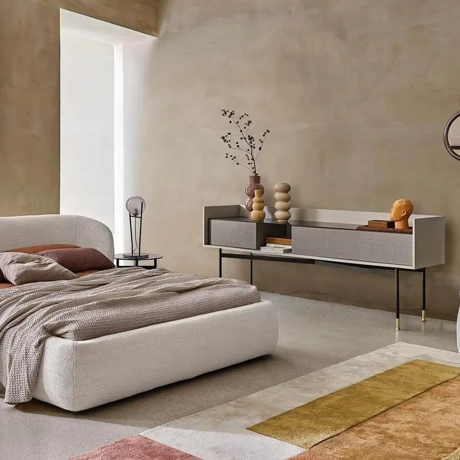 Captivating Ditre Italia Multitude mirror crafted in Italy with intersecting circular shapes and dark matte metal framing