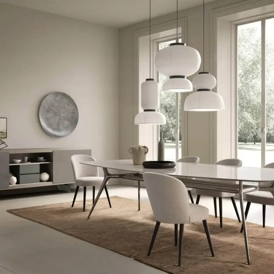 Distinctive Presotto Aliante sideboard crafted in Italy with uniformly gray matt lacquered finish and angled metal legs