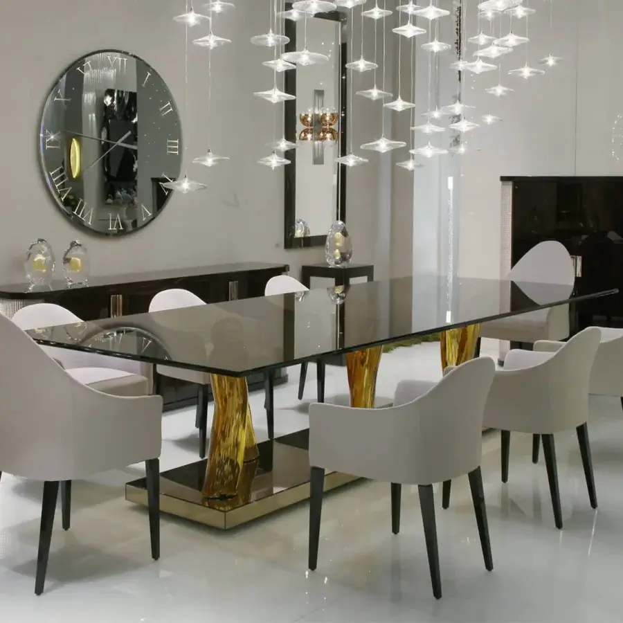 Sophisticated Reflex Peggy armchair with light beige fabric upholstery and matt nero beluga lacquered wooden legs