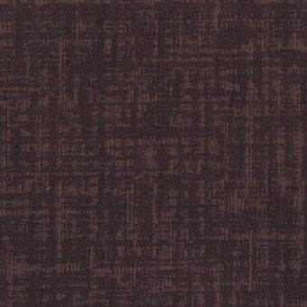 Mariani Brando fabric sample, dark brown woven textile, irregular geometric pattern, matte finish, rc44 designation.