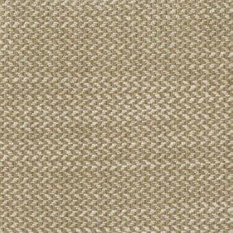 Beige woven fabric sample with geometric pattern, dense nubby texture, and printed “mariani chancas 206” label, studio lighting.