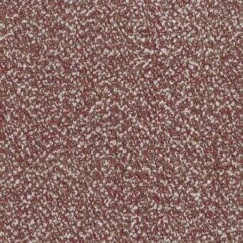 Reddish-brown woven fabric texture with beige and off-white threads, displaying an irregular, nubby weave and heathered effect; identified as Mariani Bohemian 090.