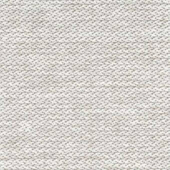 Mariani S Brera fabric sample, off-white and taupe-grey woven textile, featuring a dense diamond-pattern and matte finish.