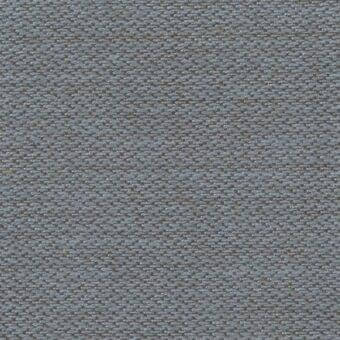 Woven fabric texture in muted gray with heathered effect, dense regular weave, matte finish, and visible horizontal/vertical threads.