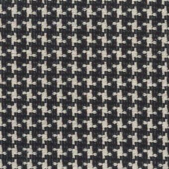 Mariani Giada S Giada 223 fabric texture, dark gray and off-white tweed weave with nubby, irregular block pattern and muted tones.
