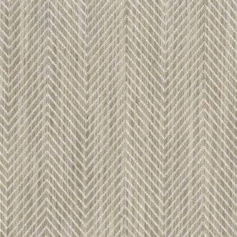 Chevron fabric texture in beige and cream tones, displaying a dense, repeating parallel thread weave with a structured, uniform pattern.