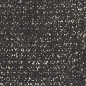Mariani Camilla fabric sample, dark charcoal gray woven textile with off-white flecks, dense matte texture, subtle vertical ribbing.