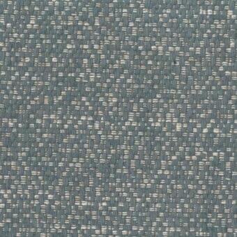 Mariani Camilla fabric sample, muted teal woven textile with off-white flecks, textured nubby weave, durable weight, subtle sheen.