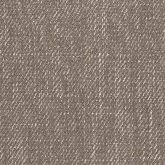 Mariani fabric sample, brown and cream diagonal weave textile, with visible label reading “t nadir 35” and subtle shimmer.