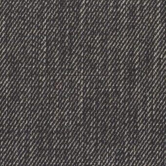 Woven fabric sample, dark gray and beige twill, diagonal pattern with integrated text “mariani > fabric > nadir > t nadir 47”.