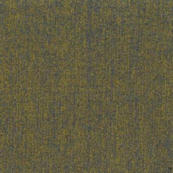 Olive green woven fabric sample with heathered gray threads, dense texture, and visible vertical/horizontal weave; label reads “mariani ronny 806”.