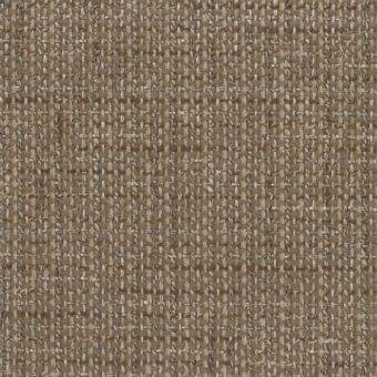 Mariani fabric sample, warm taupe with silver threads, dense plain weave texture, designated “tofee” within textile collection.