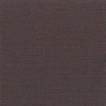 Dark brown fabric sample with dense, circular texture and slightly raised, granular weave; studio lighting, consistent coloration.