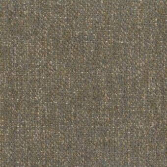 Woven fabric sample, muted gray-green and beige, irregular textured surface with dense, nubby weave and consistent matte finish.