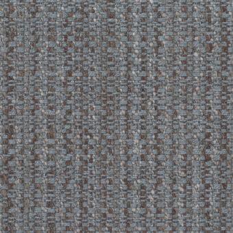 Woven fabric texture, muted gray and brown heathered tones, dense irregular weave with visible knots and matte finish, Mariani brand label.