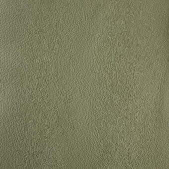 Mariani PS 3310 half-grain leather texture in olive-green, displaying a fine, irregular pebbled pattern and matte finish.