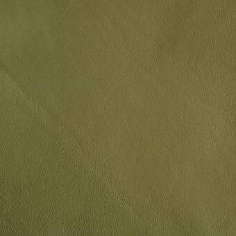 Mariani PS 3311 half-grain leather texture in olive-green, displaying a matte finish and consistent, subtle pebbled grain pattern.