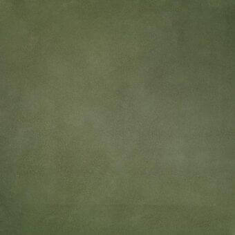 Olive-green leather texture with mottled tone, matte finish, and porous quality; Mariani leather px brigitte branding visible in corner.