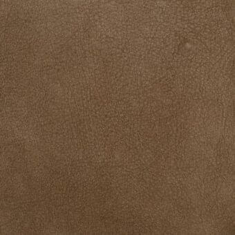 Brown leather texture sample, “px flipper,” displays a dense grain with subtle wrinkles, matte finish, and warm tonal variations.