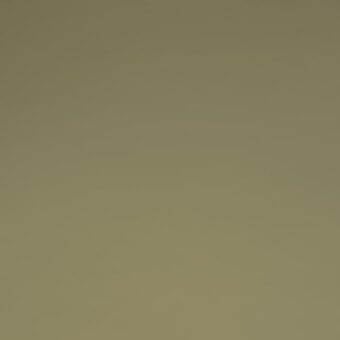Full-grain saddle leather sample in olive drab displays a smooth, consistent texture with visible natural grain and a “mariani” label.