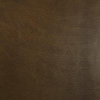 Dark brown vegetable-tanned saddle leather texture with saddle stitch detailing, matte finish, and subtle wrinkles against a neutral backdrop.