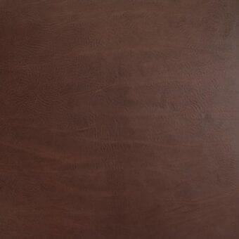 Dark brown saddle leather texture with pronounced grain, matte finish, and subtle tonal variations; text reads “mariani > saddle leather > cv.”