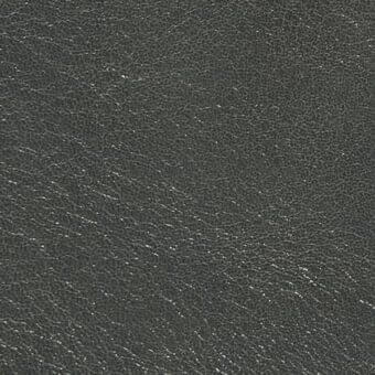 Dark gray leather texture with mottled surface, fine creases, and matte finish; label reads “arketipo > cuoio > cuoio tribe 1032”.