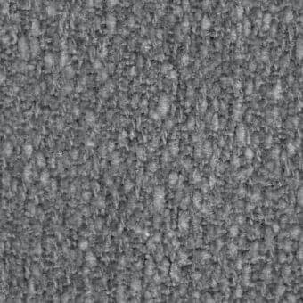 Gray woven fabric texture with a nubby, raised surface and tight, irregular weave displaying subtle vertical directionality.