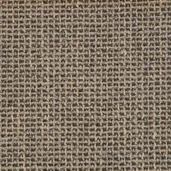 Brown woven fabric texture with a dense, irregular grid pattern and matte finish, displaying beige and gray undertones.