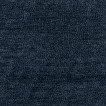 Navy blue fabric sample with dense, short fibers and a velvety texture; Arketipo Diva indoor textile, product code 110630004883.