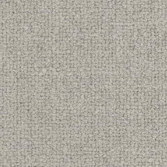 Looped pile fabric texture in muted gray, displaying a dense, granular surface with subtle shading and a matte finish.