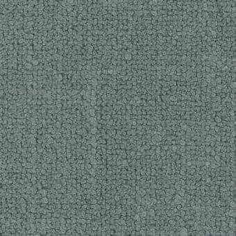 Textured fabric sample, gray-green tone, granular surface with irregular bumps, even lighting, studio shot, consistent color variation.