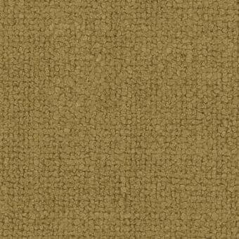 Mottled fabric texture in muted olive green, displaying a dense granular composition with subtle tonal variations and a rough, uneven surface.