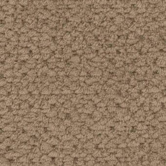 Taupe looped pile fabric texture with a nubby, irregular surface and matte finish, displaying subtle tonal variations for depth.
