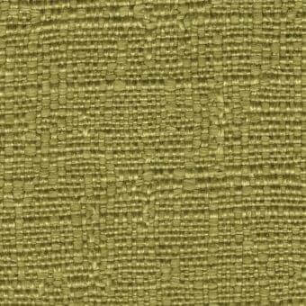 Olive green woven fabric sample displaying a textured, irregular pattern with visible warp and weft threads; Arketipo horizon fabric 4220.