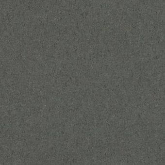 Dark gray fabric swatch displaying a dense, matte texture with granular particles and a uniform color distribution throughout the composition.