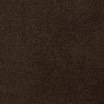 Brown woven textile texture with a granular, raised surface and consistent warm tone, displaying a subtly uneven dye application.